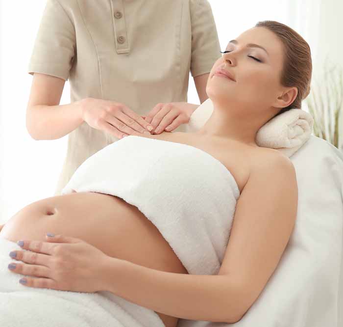 Masaje para embarazadas  Mimo Mamá & Bebé