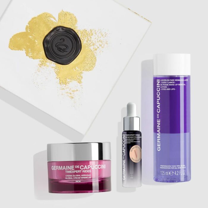 Crema antiarrugas global Rich {piel seca}